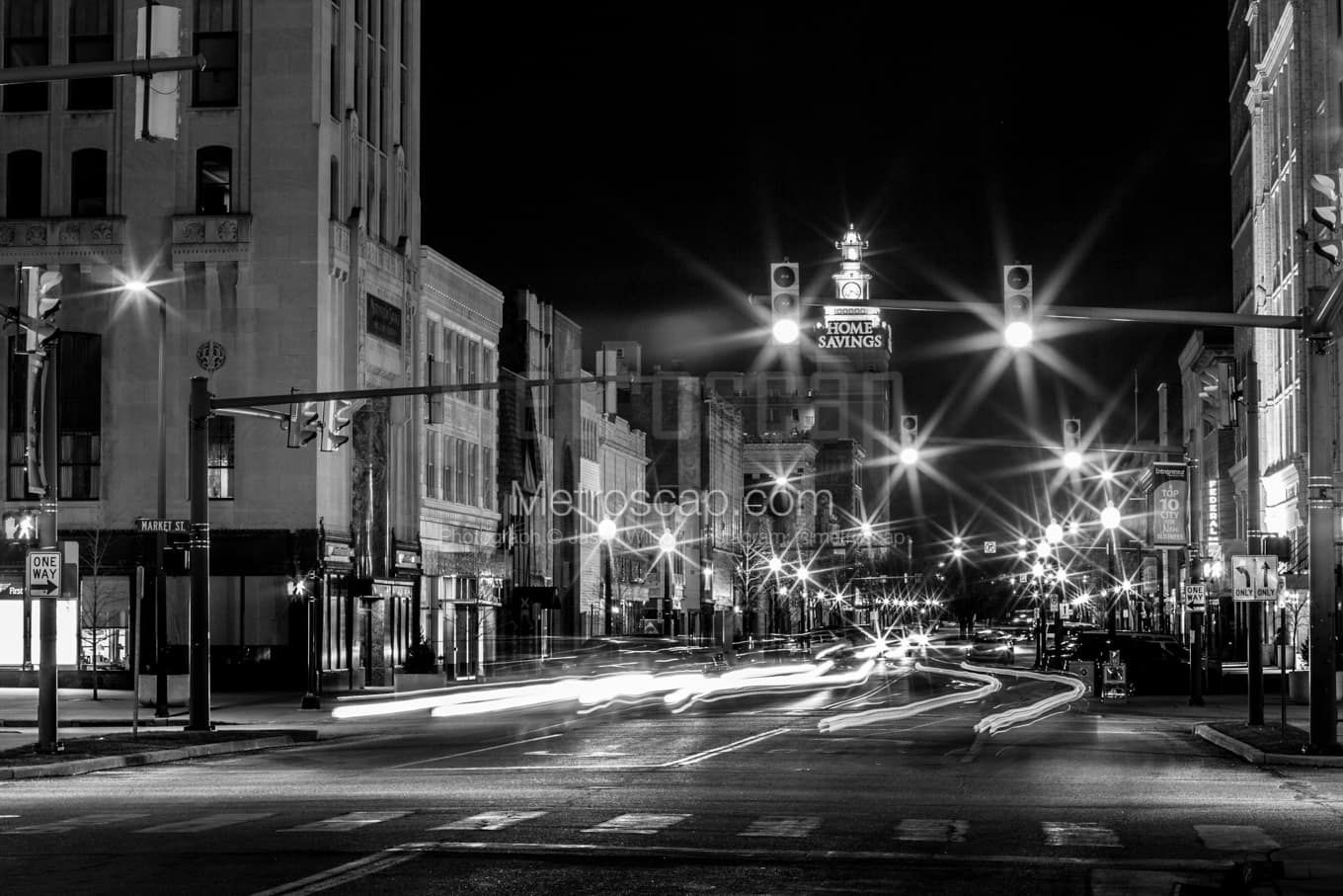 Black & White Youngstown Architecture Pictures