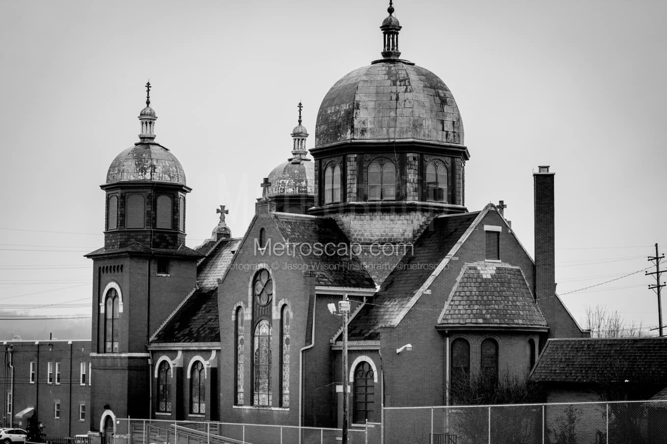 Black & White Youngstown Architecture Pictures